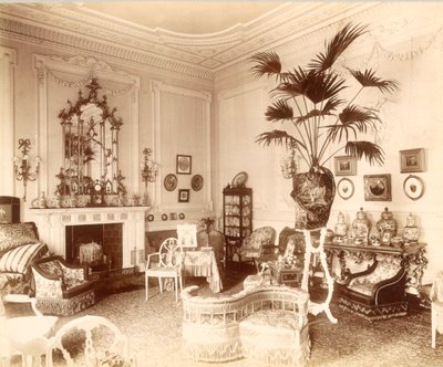 Das Boudoir in der Grosvenor Place 17, London von English Photographer